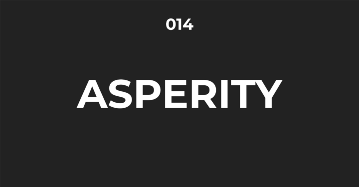 #Asperity