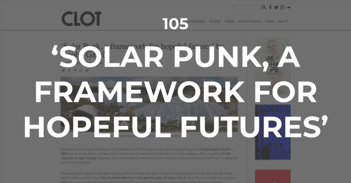 โSolar Punk, a framework for hopeful futuresโ