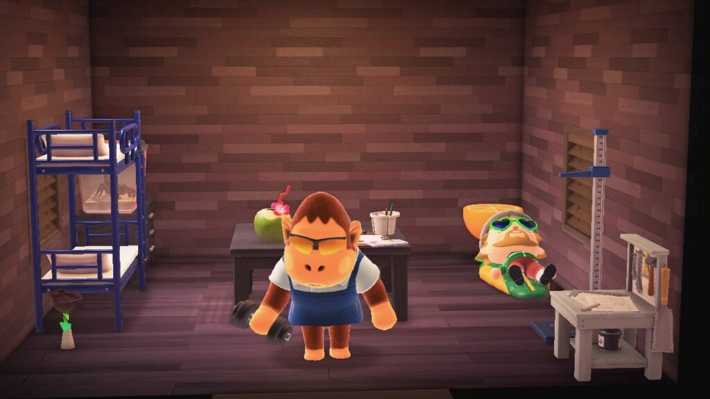 Featured image for Like Mushrooms After Rain - game scene with character in house