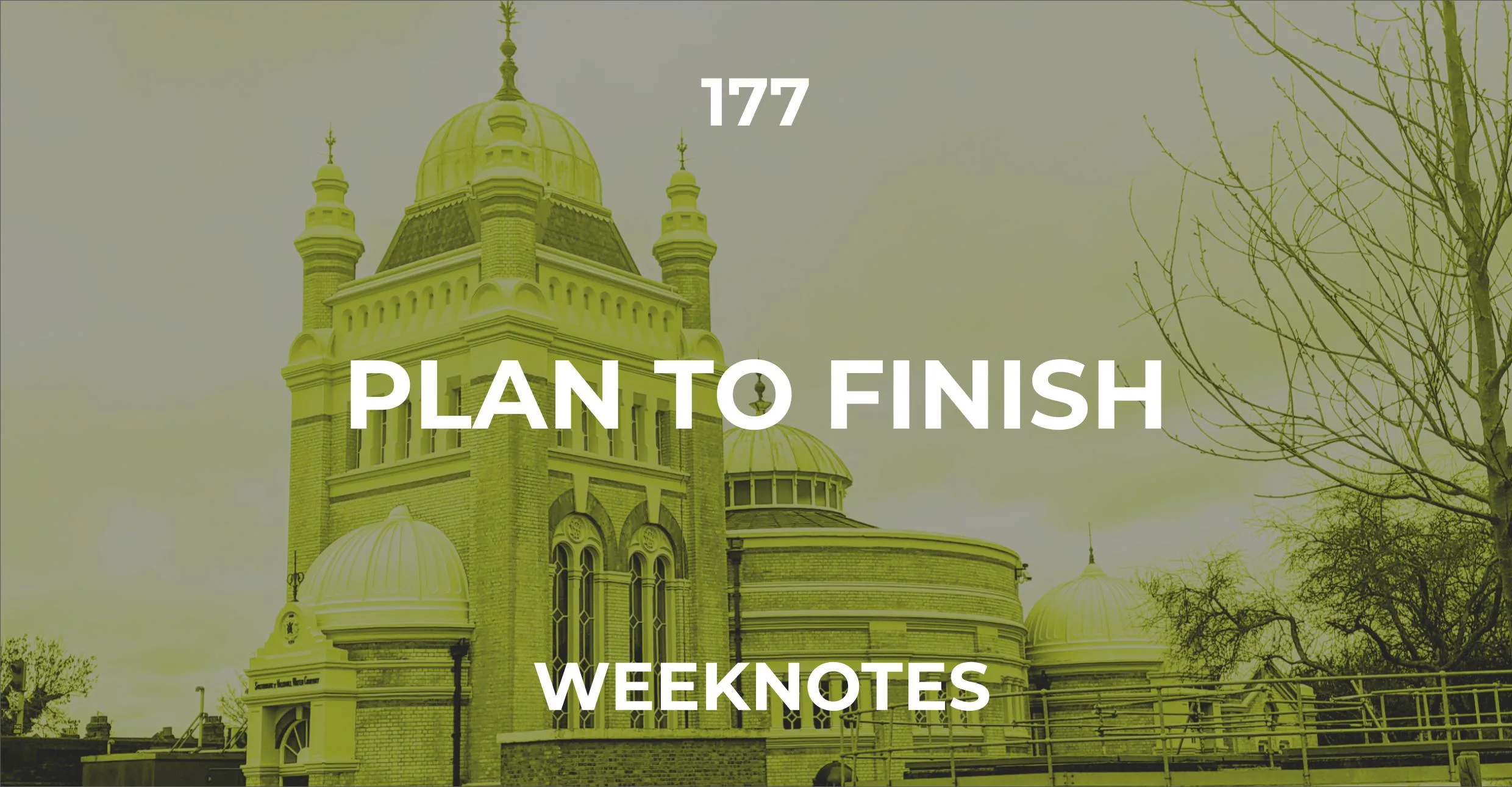Plan To Finish