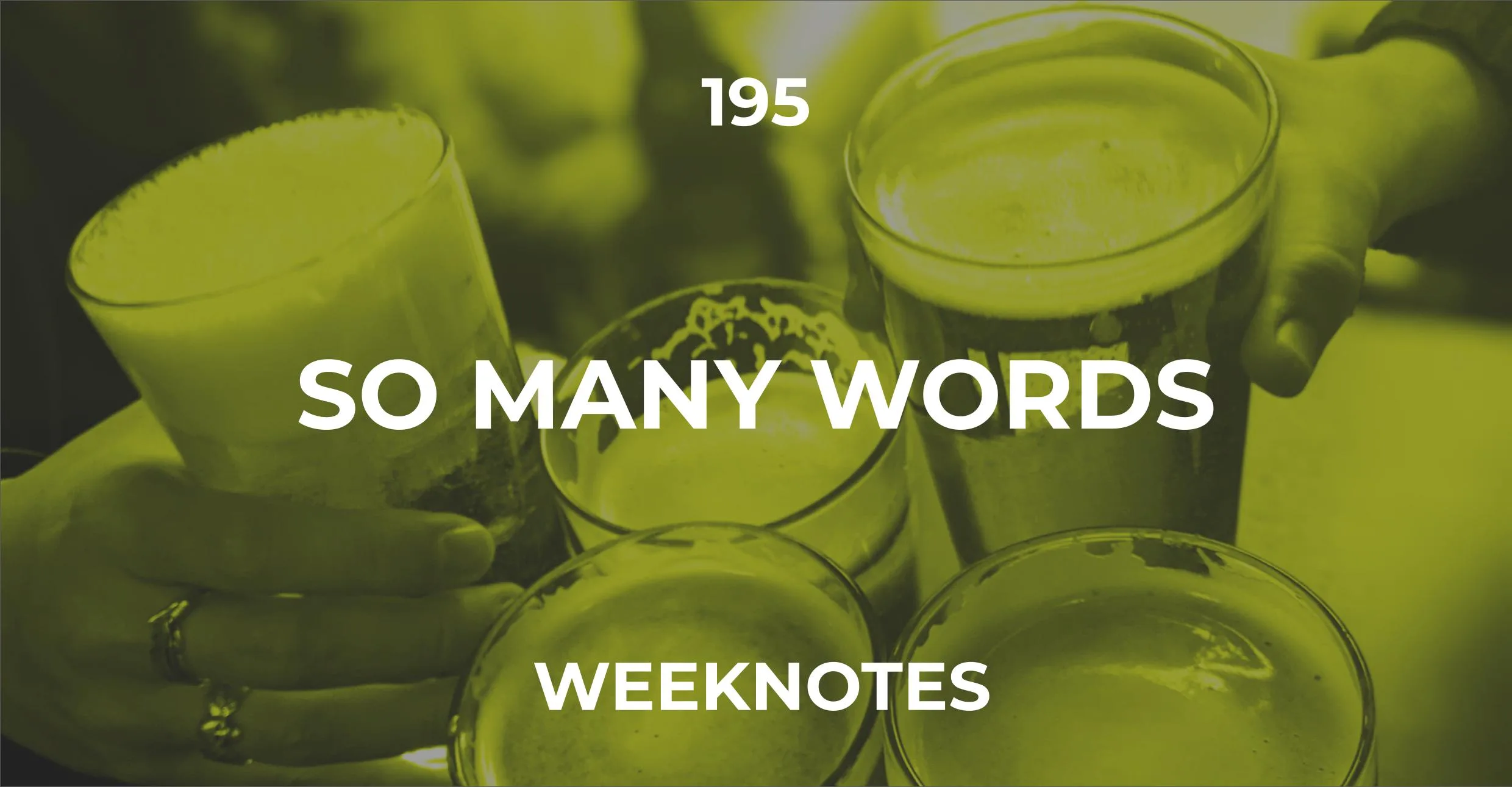 So Many Words