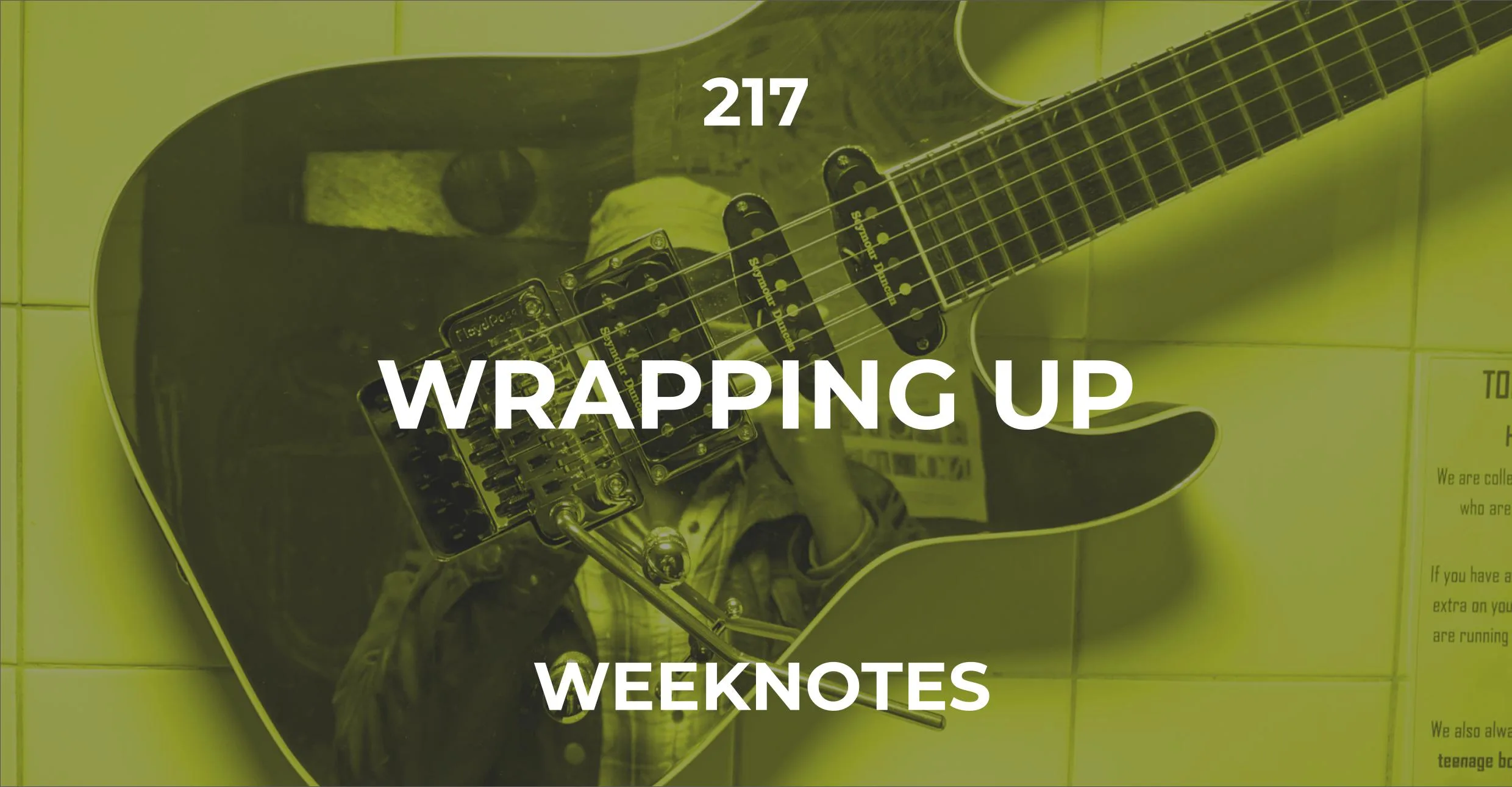 Wrapping Up