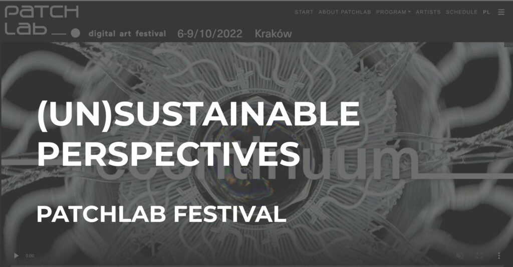 (Un)Sustainable Perspectives | Patchlab 2022