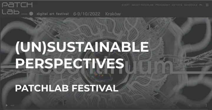 (Un)Sustainable Perspectives | Patchlab 2022