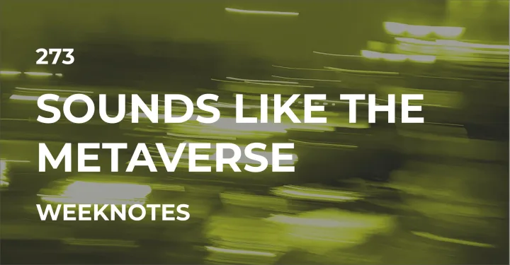 Sounds Like the Metaverse