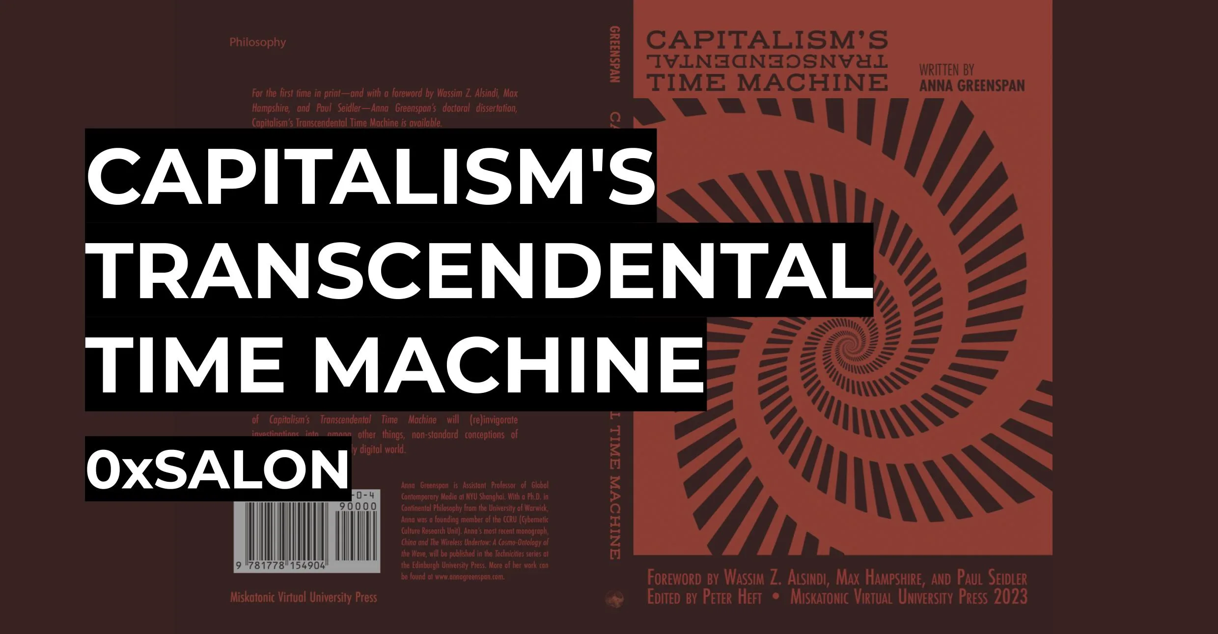Twenty-Two Years of Transcendental Time Machines | 0xSalon