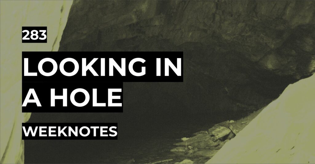 Looking in a Hole?