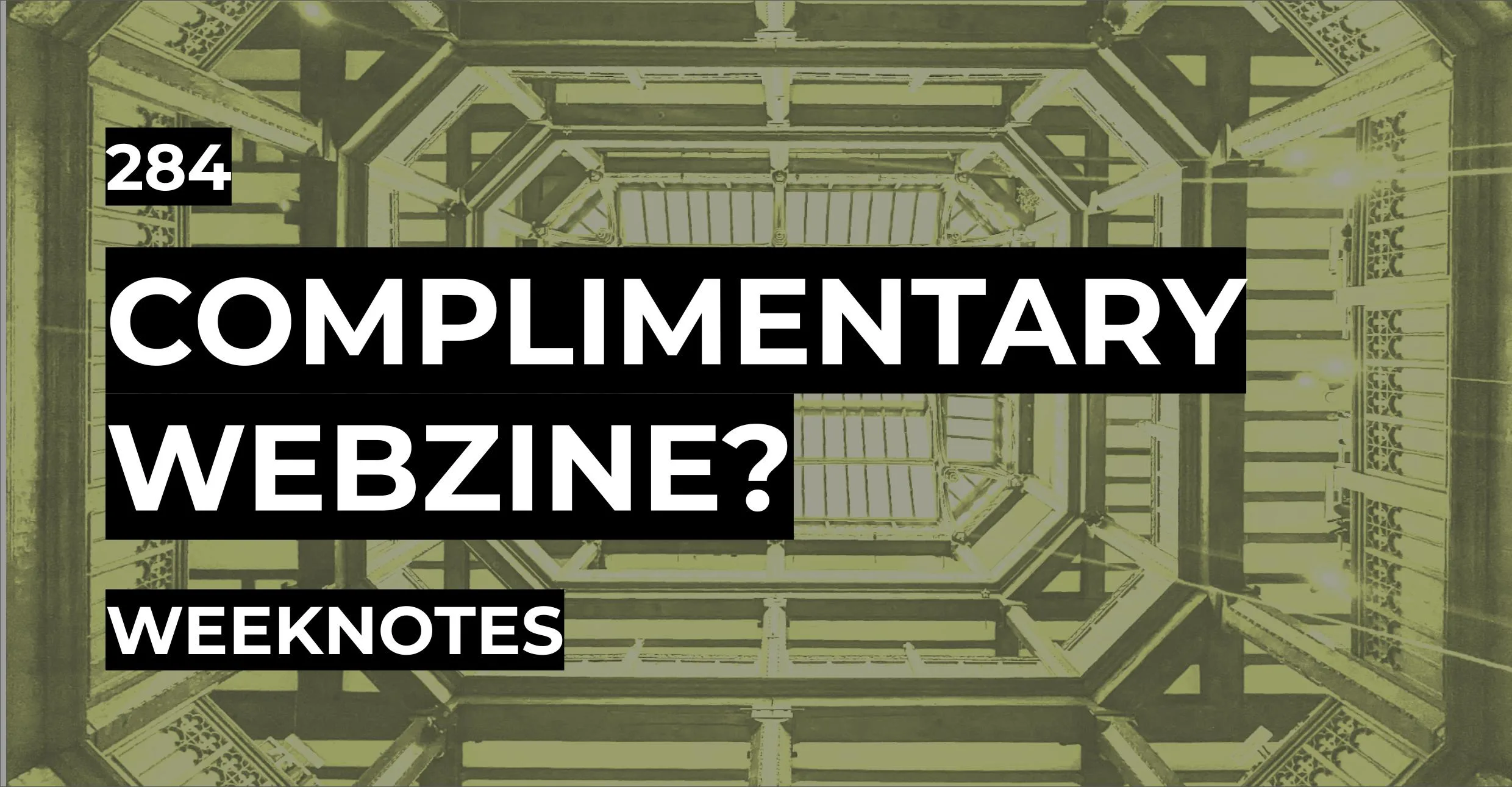 Complimentary Webzine?