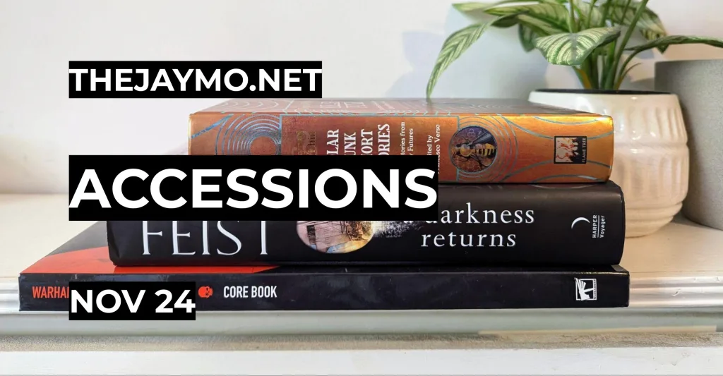 Nov 24 | Accessions