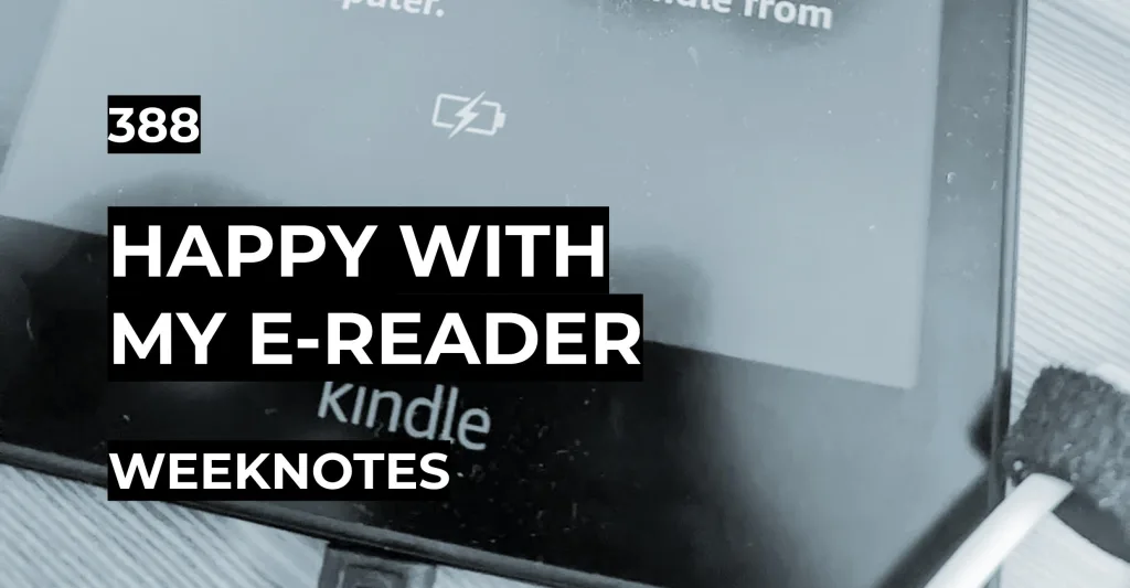 Happy With My E-reader
